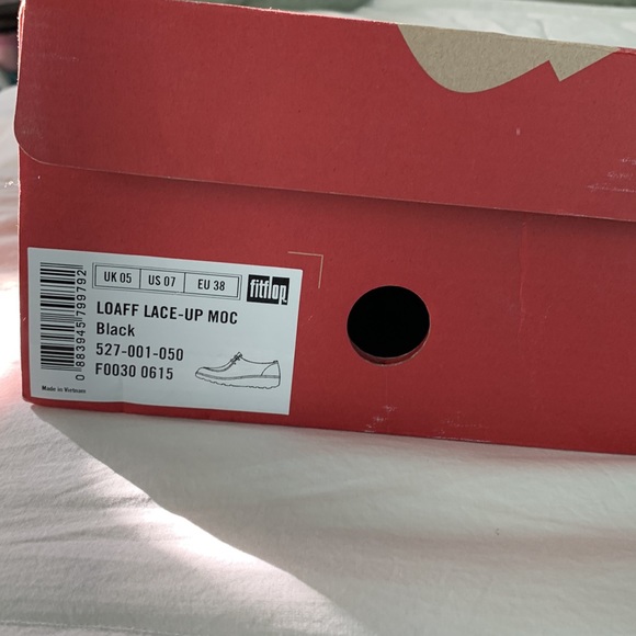 FitFlop Loaf Lace-Up Moc suede black - Picture 4 of 4